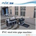 plastic PVC spiral steel wire reinforced hose pipe making machine line for sale